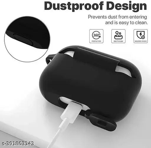 Airpod Pro with Case True Wireless Bluetooth Earphones with 3 Hours of Playtime & Compatible for all Smartphones (White)